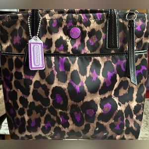 12x12x4 Coach purse